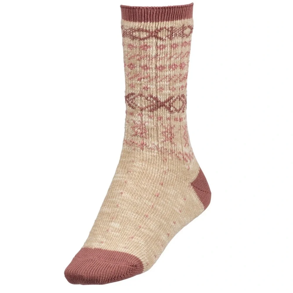 NEW 4‎ Pair Alpine Design Performance Hiking Crew Cut Ragg Socks Women's L 10 +